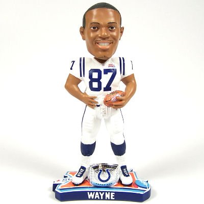 Buy INDIANAPOLIS COLTS REGGIE WAYNE SBXLI BOBBLEHEAD BOBBLE by Forever Collectibles