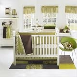 IMAGE OF Banana Fish SET MODA Moda Four Piece Crib Bedding Set
