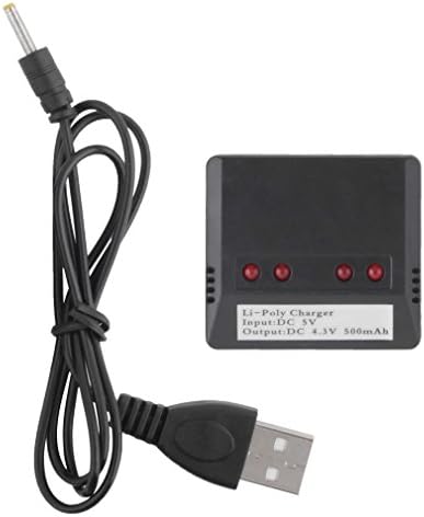 Ksaina DC5V 1S RC Lithium LiPo Battery Compact Balance Charger for RC Helicopter