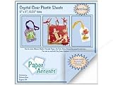 Plastic Sheet 8x 8 Crystal Clear 25 pc