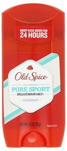 Old Spice High Endurance Pure Sport Scent Men's Deodorant 3 Oz (Pack of 4)