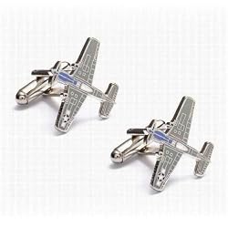 P 51 Mustang Cufflinks