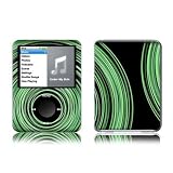 Circulitis Black Design Protective Decal Skin Sticker for Apple iPod nano 3G (3rd Generation) 4GB/ 8GB Player