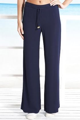 Plait Waist Wide Leg Beach Trousers