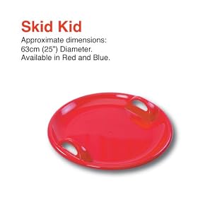 UFO 25" Skid Sledge Red/Blue