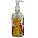 ArtisanStreet's Autumn Themed Design Soap or Lotion Dispenser. Hand Painted & Signed By Artisan