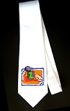 Party Decoration Necktie with eating, food, pest, mouse, cheese