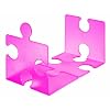 Han 9212-76 - Puzzle CD-St�nder / Buchst�tze im Set zu 2 St�ck pink signal