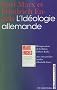L'id�ologie allemande