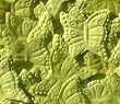 Butterfly Shaped Silk Rose Petals Wedding Favors - 200 Ct - Lime Green