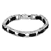 Jewelry : Stainless Steel & Rubber Invicta Elements Bracelet