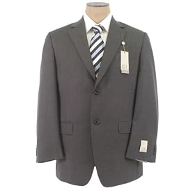 Joe Joseph Abboud Mens 2 Button Navy Blue Wool Sport Coat Blazer Jacket - Size 40L by Joseph Abboud