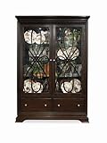 China Cabinet - CLOSEOUT by Hooker Furniture - Dark Tobacco Finish (1004-76 ....