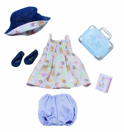 Zapf Creation 808214 - Baby Born Ich-mach-Urlaub de luxe Set