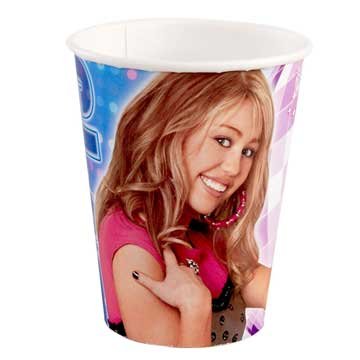 Hannah Montana Paper Cups 9 oz (8 Counts)