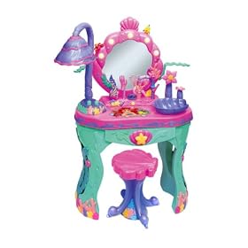 Disney Princess Ariel Little Mermaid Magical Talking Salon and Vanity by Disney