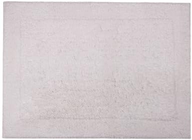 Jovi Home 100-Percent Cotton Gracious Bath Mat, 20 by 28-Inch, White