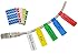 Mr-Label (20 Sheets, 600 Labels) Assorted Colors Self-adhesive Cable Label - Waterproof | Tear Resistant | Durable - with Online Print Tool