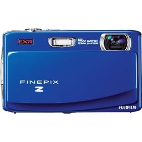 Fujifilm FinePix Z900EXR Blue 16 MP CMOS Sensor with 5 x Optical Zoom Touchscreen Digital Camera Blue