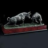 Stock Market Bull and Bear Sculpture
