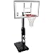 Spalding 68395W NBA Portable Basketball Hoop with 54 Inch Polycarbonate Backboard