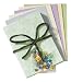 5CARDKIT FLORAL EMBOSS w/SEQS