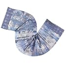 Pleat Box Scarf (Silver) (Large)||RF10F