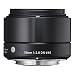 Sigma 19mm f2,8 DN Objektiv (Filtergewinde 46mm) f�r Micro Four Thirds Objektivbajonett schwarz