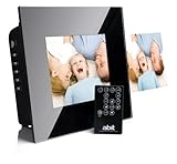 Abit Digitaler Bilderrahmen P80-A1 mit integriertem Drucker (20,3 cm (8 Zoll) Display, 128 MB interner Speicher)