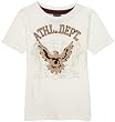 Company 81 Boys 2-7 Short Sleeve Athletic Dept Tee, White, 6