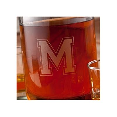 Whiskey Growler (Personalized) JUG with Single Letter Monogram