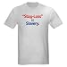 Stop-Loss is Slavery Ash Grey T-Shirt Bush Light T-Shirt by CafePress