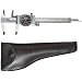 Fowler 52-008-714 Stainless Steel Shockproof Dial Caliper, 0-4" Measuring Range, 0.001" Graduation Interval, Face Color Black