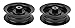 Set of 2, Flat Idler Pulleys For Toro, Toro Commercial, Lawn Boy, and Exmark Pulley Number 106-2175