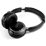 MusicMan TXX3786 BassHead Stereo-Kopfh�rer (Akku, MP3-Player, FM Radio und MicroSD Kartenslot) schwarzvon "Technaxx Deutschland..."