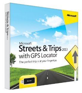 Streets and Trips (GPS) 2013 Win 32 Canada Only DVD