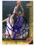 Michael Stewart autographed Basketball Card (Toronto Raptors)