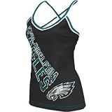 Philadelphia Eagles Womens Reebok Fierce Fan Cheer Tank Top Shirt - L