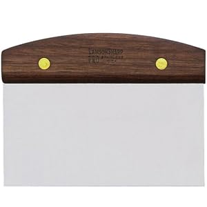 LamsonSharp Pro 34220 3" x 6" Dough Scraper