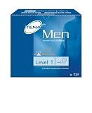TENA Men Level 1 für leichte Blasenschwäche, 12 Stück, 2er Pack (2 x 12 Stk)