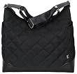 OiOi Baby Quilted Hobo Diaper Bag, Black OiOi Baby Quilted Hobo Diaper Bag, Black