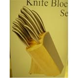 Review   / 11 PIECE KNIFE BLOCK SET.
