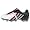 Running White/Metallic Silver/Black (Power)