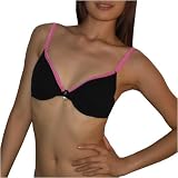 Perfectly Fit Womens Padded Lace Underwire Bra - 38C/38DD