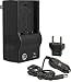 Nikon Coolpix S210, S520, S600 - Replacement Battery Charger (Incl. Car and European Plug Adapters)