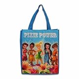 Disney Fairies Tinkerbell Large Reusable Non-Woven Tote Bag