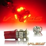 2 V-LEDS RED 11 SMT LIGHT BULBS 194 168 158 2821 W5W
