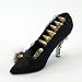 Halter für Ringe PUMPS schwarz / gold
