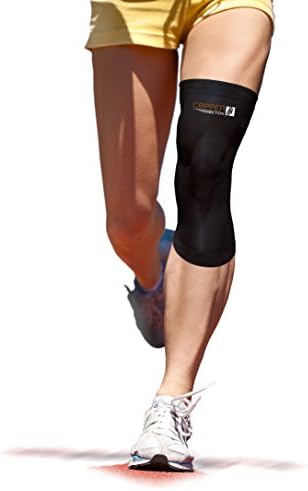 Copper Action Copper Infused Recovery Compression Knee Sleeve for Women, Medium