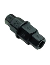 Automotive Parts and Accessories: Motion Pro 08-0397 Chrome Hex Axle Tool 17,19,22,24 mm - Motion Pro